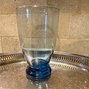 Anchor Hocking Single Vintage Blue Glass Tumbler.